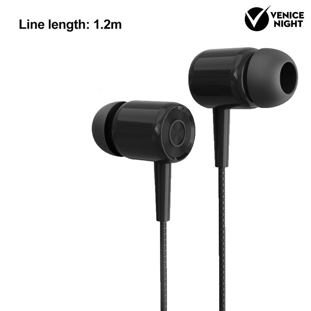 (VNEP) (Berkabel) L5 Headset Earphone Earbuds Gaming In-ear Heavy Bass Kabel 3.5mm Dengan Mic Untuk Karaoke