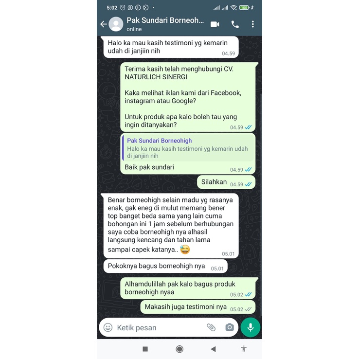 Cipa_Sky Madu Borneo Harum Kopi Plus Ginseng Untuk Vitalitas Dan Kesehatan Pria