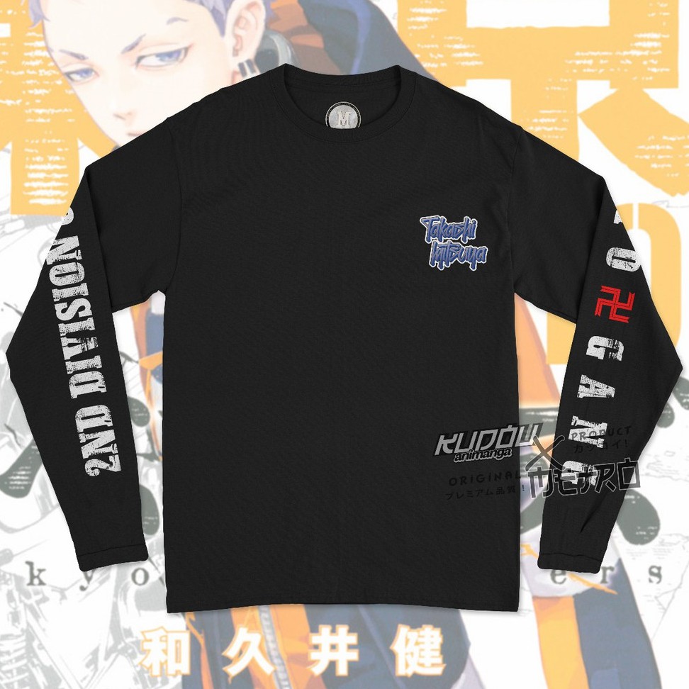 Longsleeve Takashi Mitsuya Tokyo Manji Anime Manga Tokyo Revengers Premium Unisex