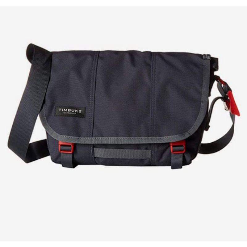 TIMBUK2 FLIGHT CLASSIC MESSENGER - GRANITE/FLAME XS US