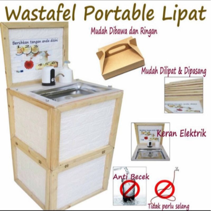 WASTAFEL PORTABLE LIPAT.