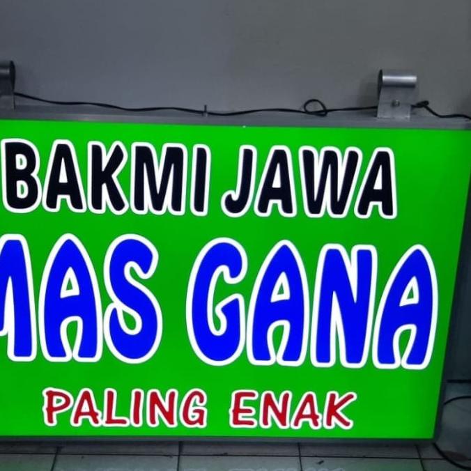 

(BISA COD) neon box 40cm X 60xm PROMOKode 5684