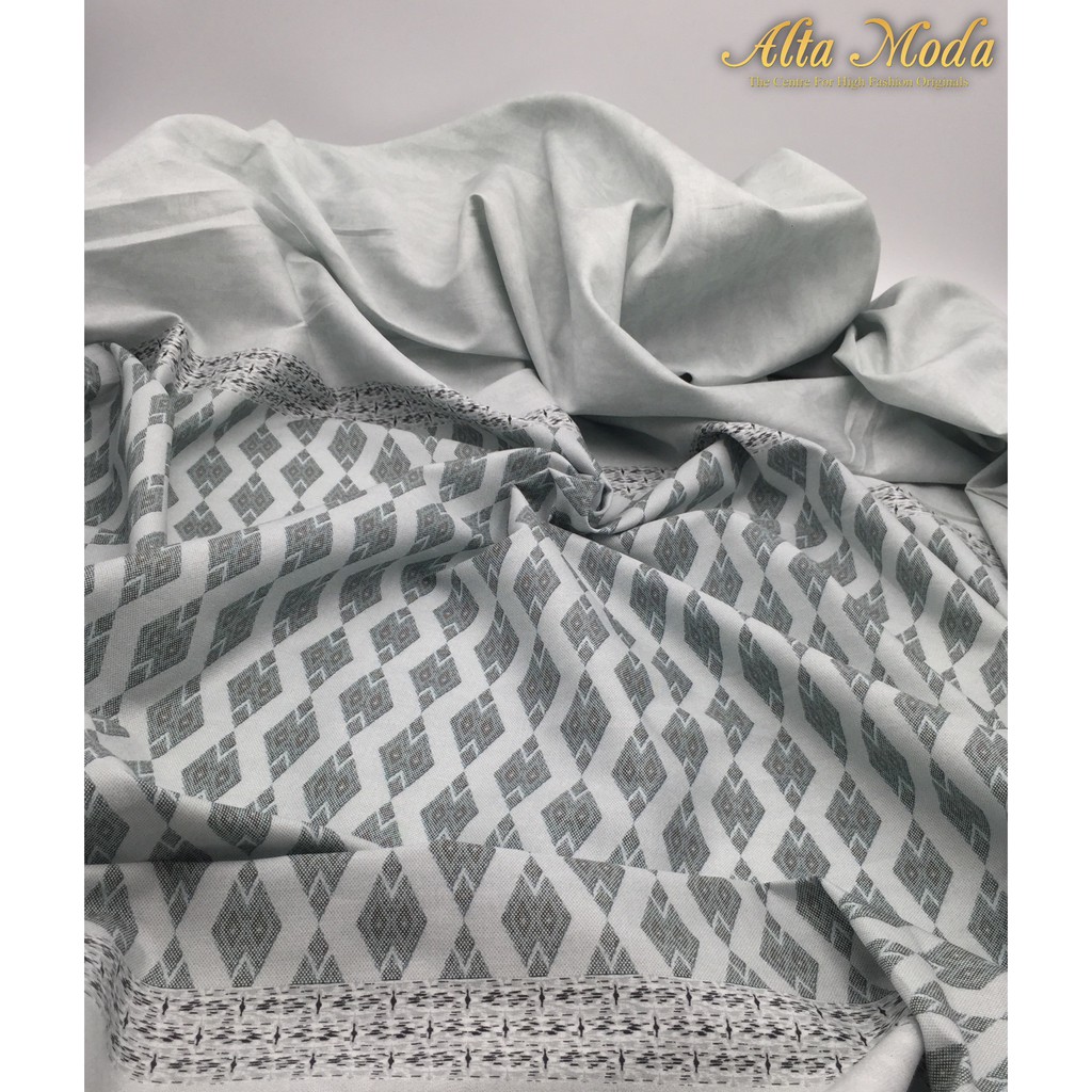 

Alta Moda Katun Motif Fancy Shirting Tenunan Grey Kain Premium (1M)