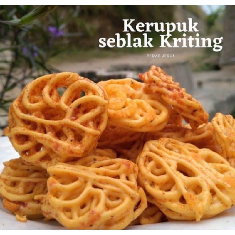 

PROMO Kerupuk Seblak Mawar Keriting Murah Bandung / Snack Kiloan Pedas Cemilan Kerupuk Pedas
