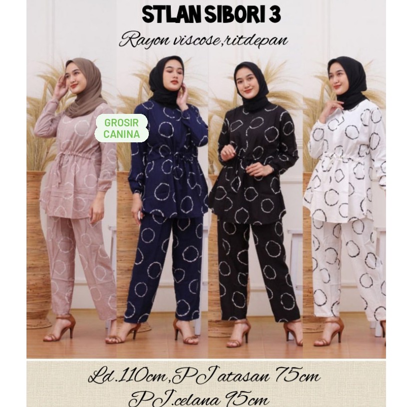 Setelan Set Shibori 3/Sibori/TieDye/Tie Dye/Tie Dye Set/Tie Dye Premium/Set Baju/Oneset-Setelan Wani