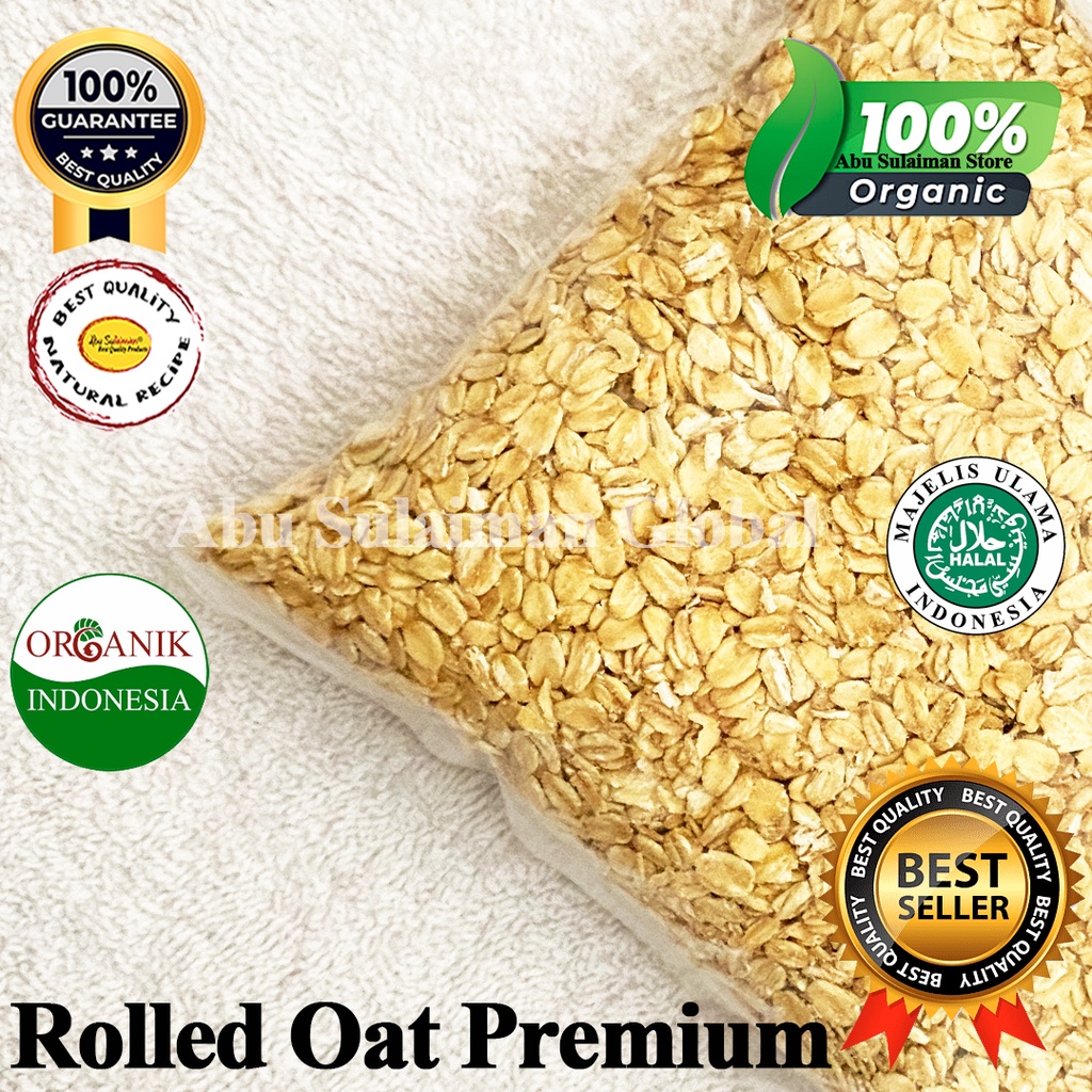 Rolled Oats Premium 250 gram / Rolled Oat Gandum Utuh Super Food Australia Halal/ Oat Utuh Premium 2