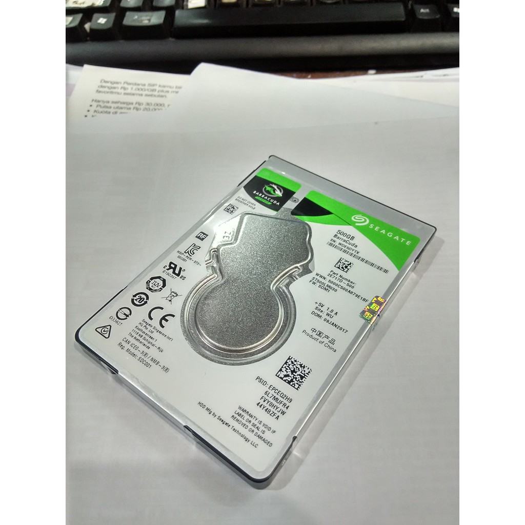 Seagate Barracuda 1TB 5400RPM - Hardisk Internal 2.5&quot; for Notebook