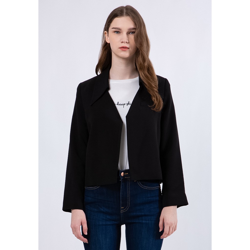 The Executive 5-BZWSIG120C024 Loose Blazer Black | Shopee  