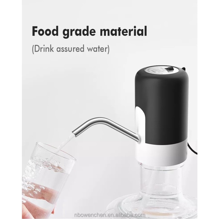 Pompa Dispenser Galon Air Minum Elektrik automatis LED USB PLUG C04