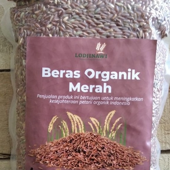 

Beras Merah Sehat Organik Murah Kemasan 2Kg