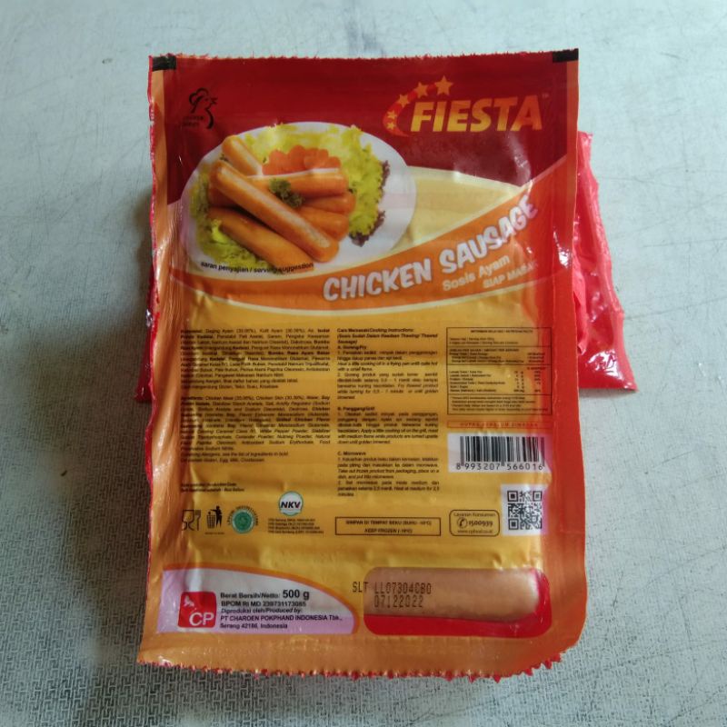 

Fiesta Chicken Sausage 500Gram Sosis Ayam Fiesta