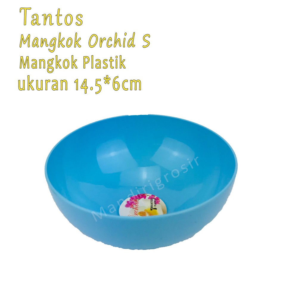 Mangkok plastik * Mangkok Orchid S * Biru *5158