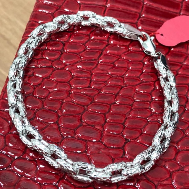 Gelang rantai marcopolo mas putih