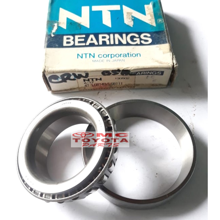 Laher Bearing Roda Belakang Crown NTN L68149