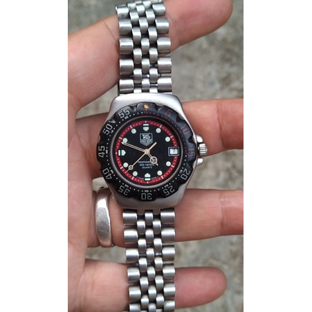 jam tangan tag heuer formula 1 vintage second bekas original