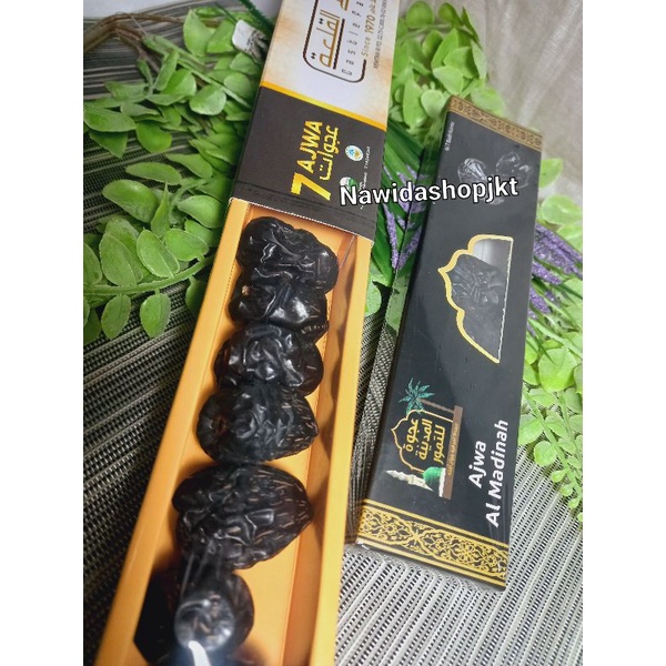 Kurma Ajwa 7 butir Organik Reguler Al Madinah Castle Farm Distributor Kurma Nabi Jakarta Nawidashopjkt