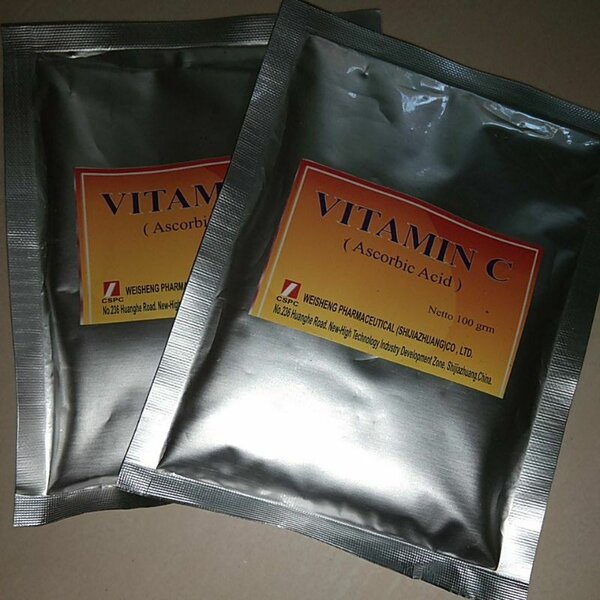 Boster Vitamin C Ascorbic Acid 100 gram Vitamin Obat Ikan Udang Hewan