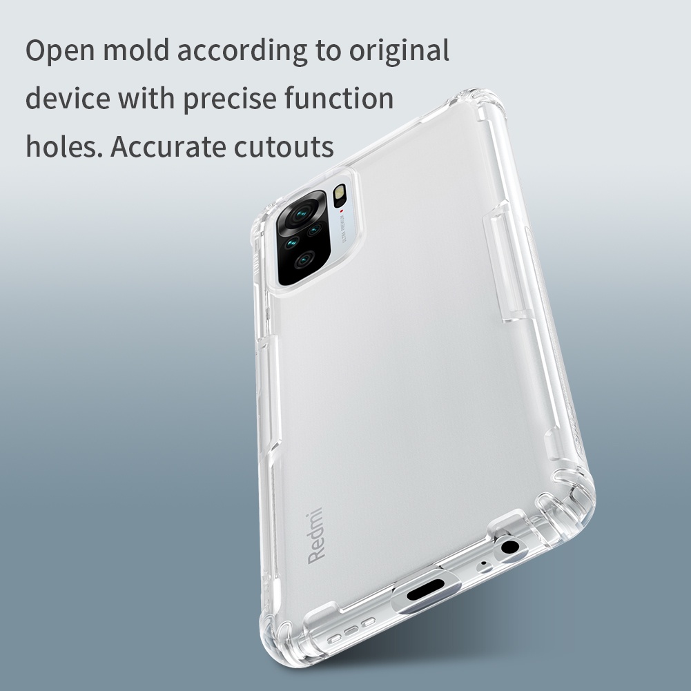 Soft Case XIAOMI Redmi Note 10 4G Nillkin Nature TPU Casing Original