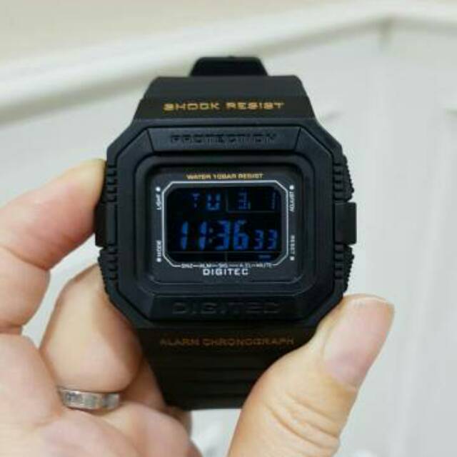 DIGITEC 2088 ORIGINAL WATER RESIST JAM TANGAN SPORT