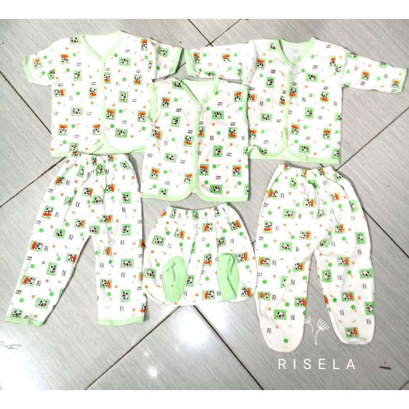 STELAN BAJU BAYI BARU LAHIR 6PCS TERMURAH