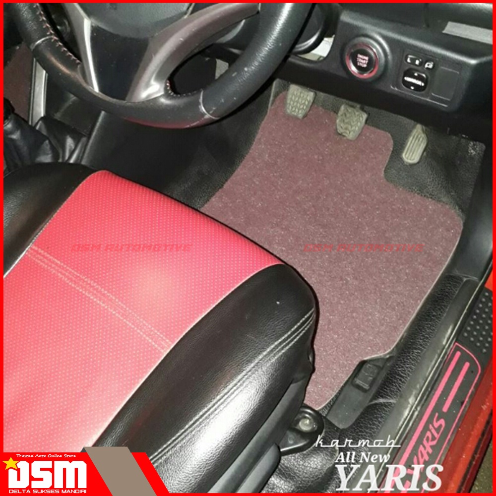 Karpet Mobil Mie - Bagian Driver / Tebal dan Empuk