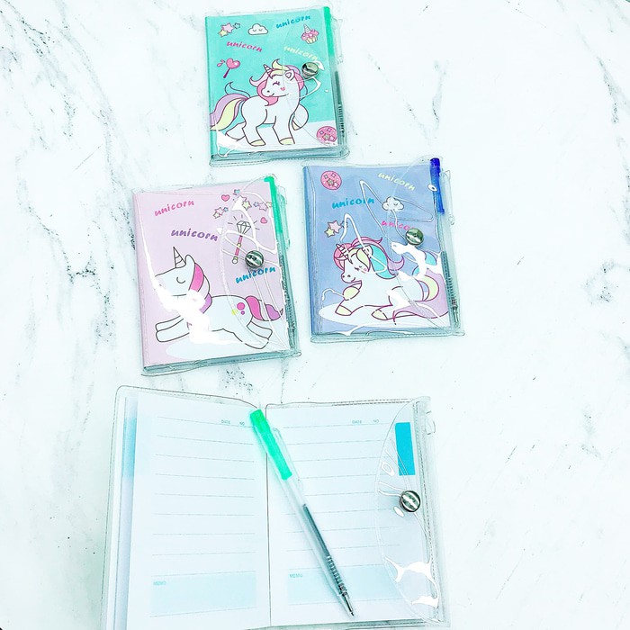 

Buku Catatan mini unicorn - mh