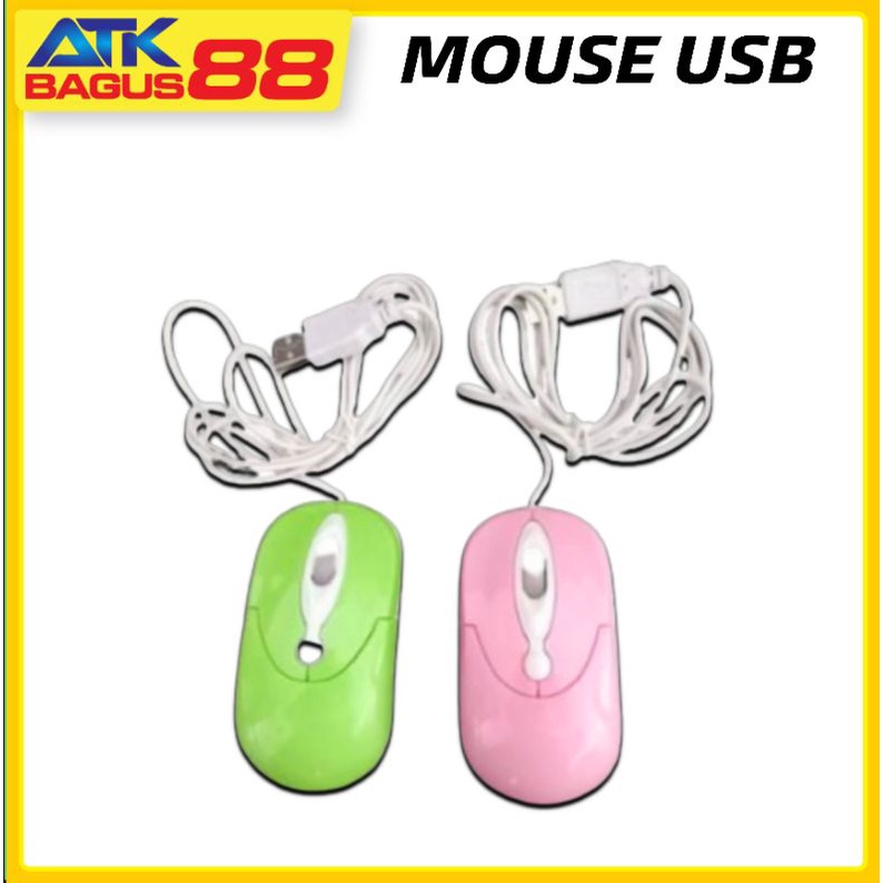 Mouse USB 3 warna /pcs