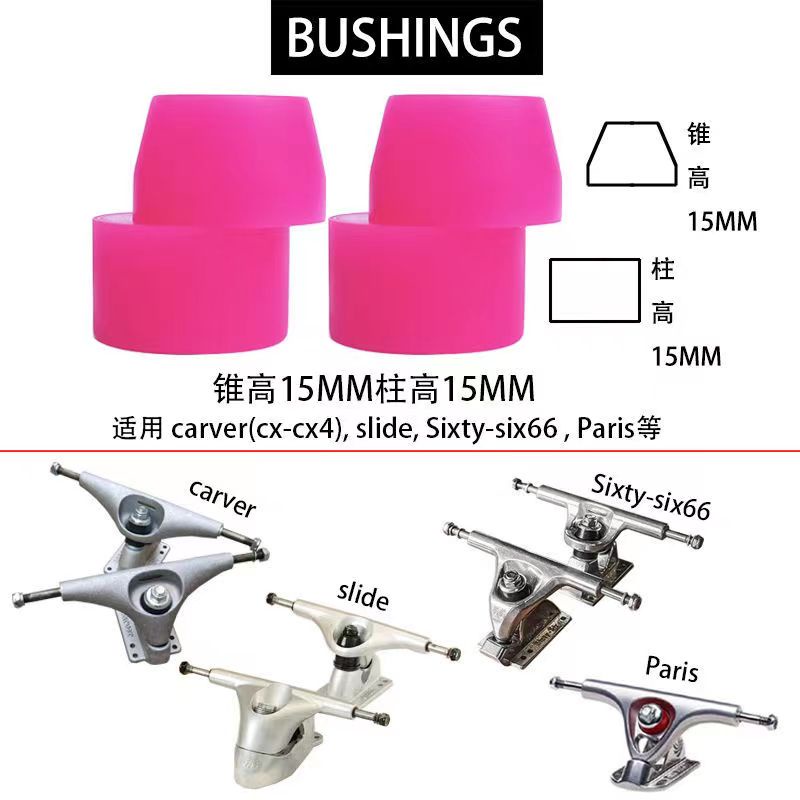 Set BUSHING Skateboard Bahan PU 88A SHR80%