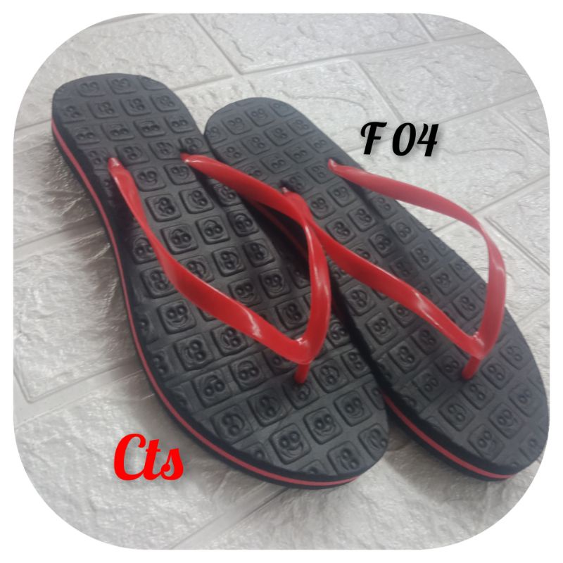 CTS Sandal Jepit Wanita Model Entrik Smile Original F04