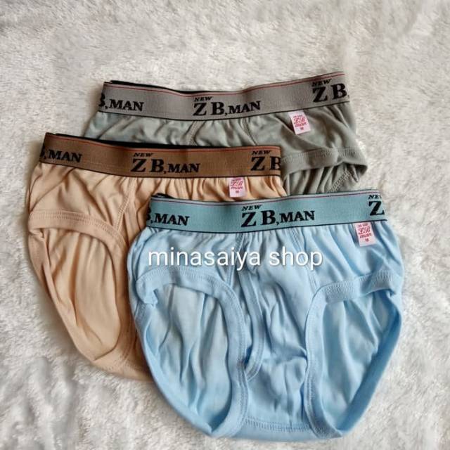 ZB MAN Celana Dalam Pria Dewasa Tali Boxer Uk. M - XXXL