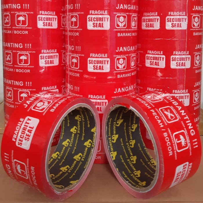 

PACKING TAMBAHAN LAKBAN FRAGILE untuk Barang pecah belah BUKAN jual per gulung