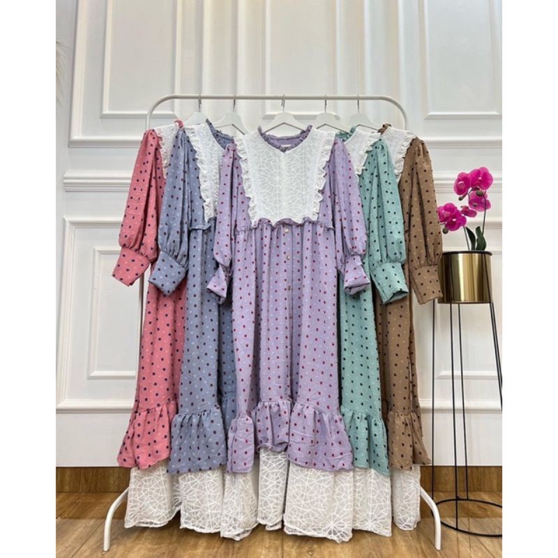 MEIJIWANG GAMIS RUBI MIX SPARKEL