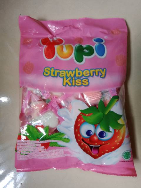 

Yupi strawberry kiss 120gr