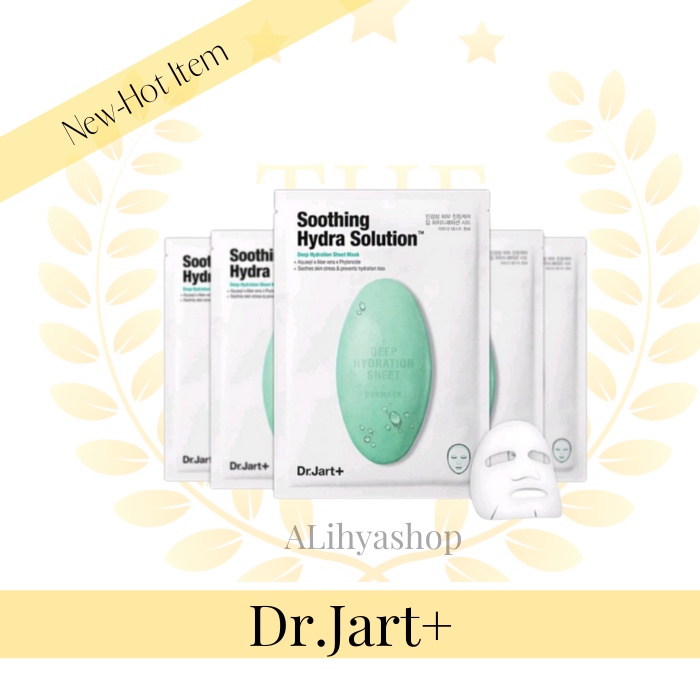 DR JART+ VITAL HYDRA SOLUTION MASKER MUKA BUATAN KOREA 1 BOX ISI 5 PCS