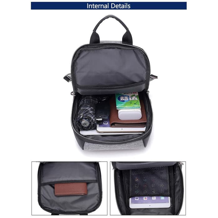 Mega_1688 Tas selempang Smart Pack Usb MG713