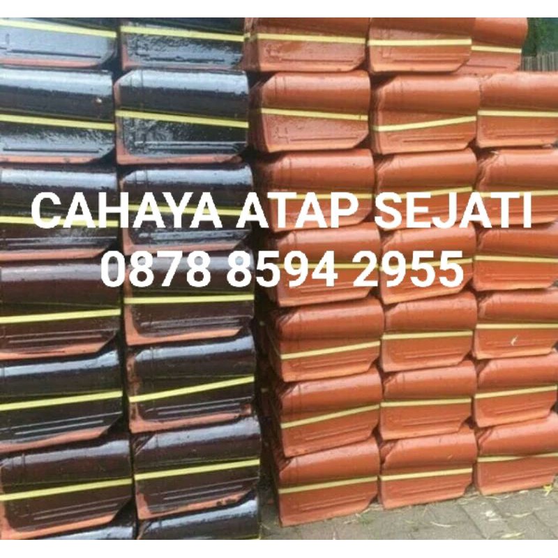 Genteng Jatiwangi Morando Glazur Shopee Indonesia