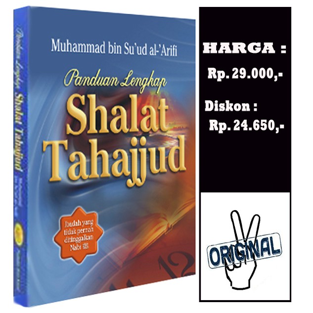 Jual Buku Panduan Lengkap Shalat Tahajjud | Shopee Indonesia