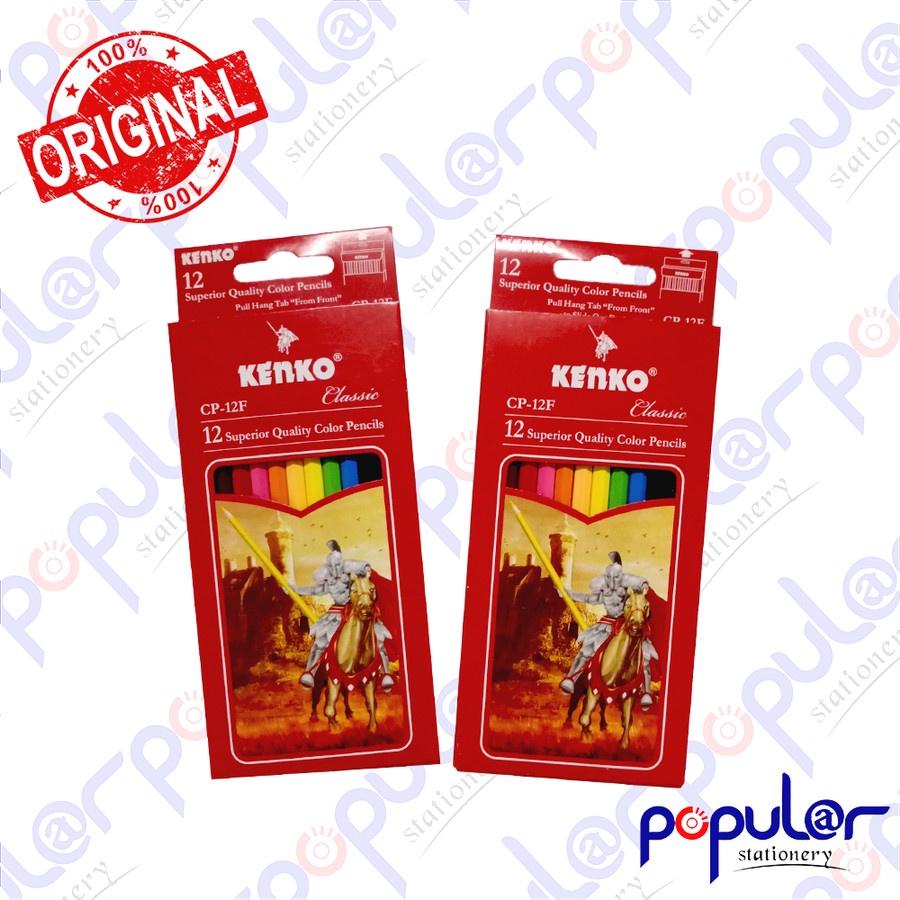 

Pensil Warna Panjang Kenko 12 Colour