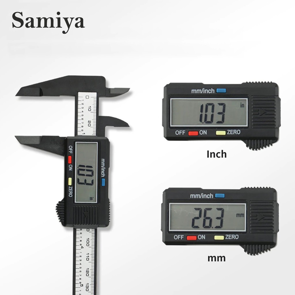 jangka sorong digital / digital vernier caliper with lcd screen / penggaris digital