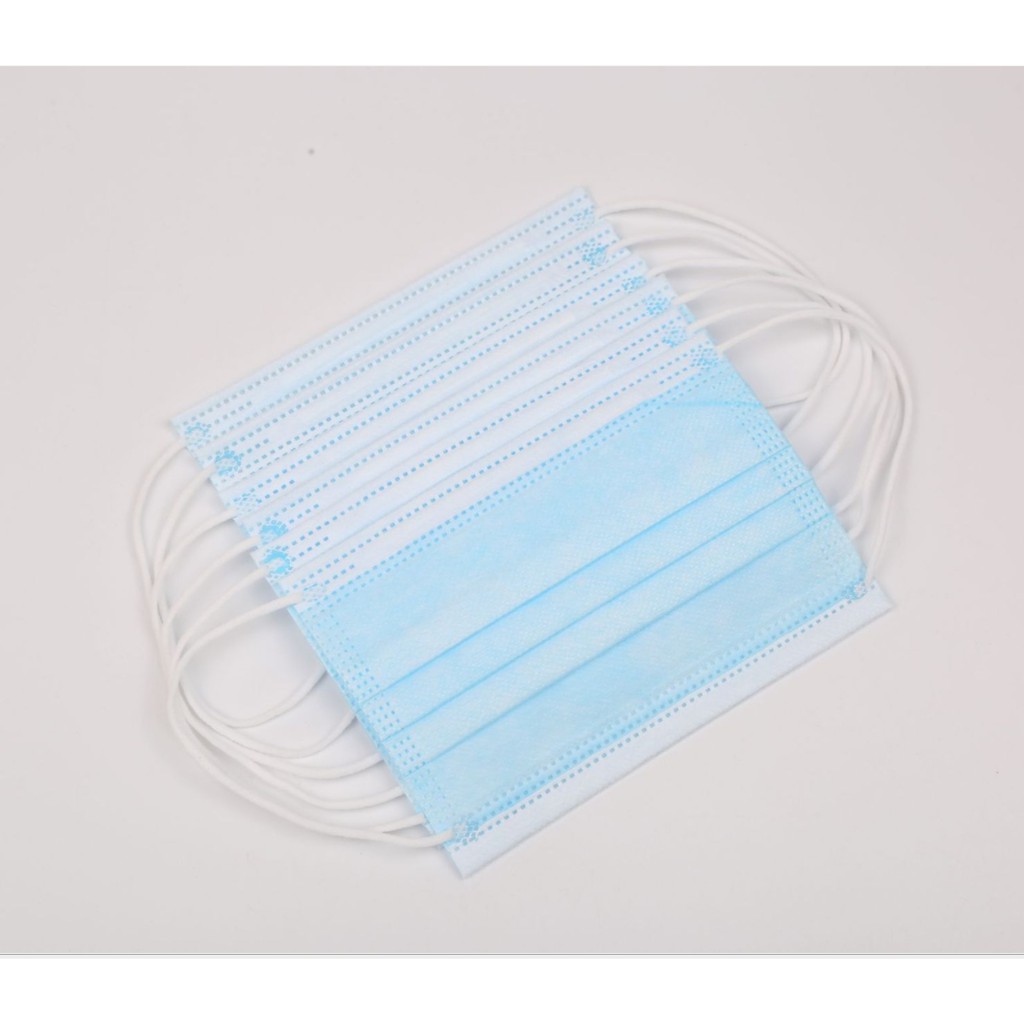 Masker Disposable Protective Mask Earloop 3 PLY Masker Pelindung / Anti Bakteri / ISI 50PCS