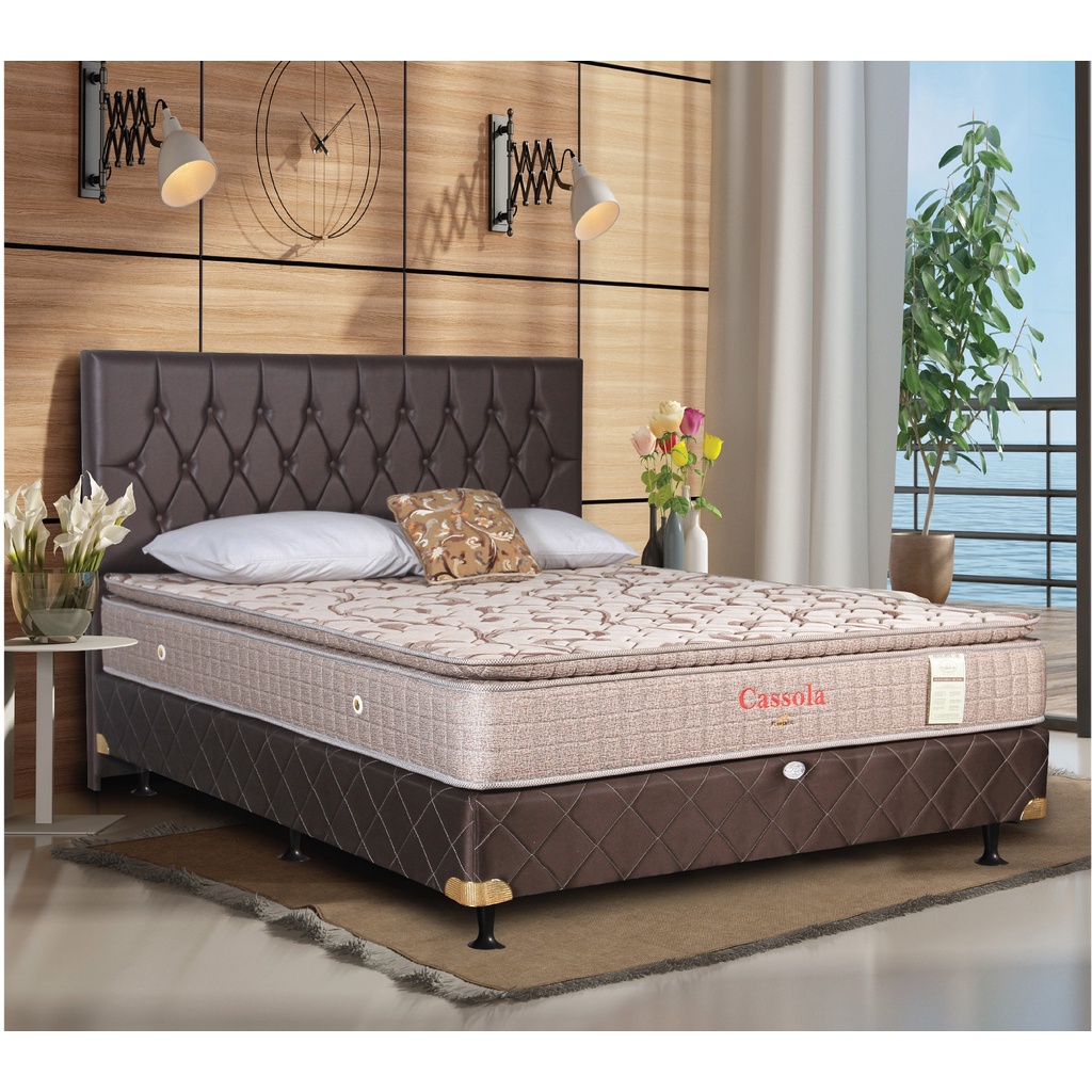 Springbed Floresta Cassola Pillow Top Komplit Set