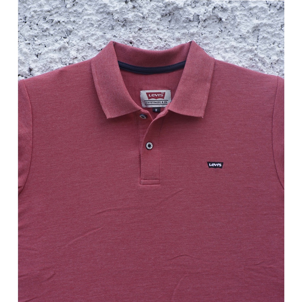 Kaos Pique Polo Levi's - Red