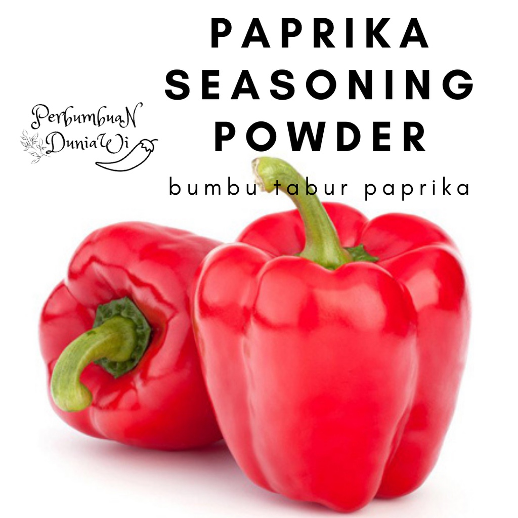 

Bumbu Tabur Rasa Paprika Seasoning Powder 500 Gr Surabaya - Perbumbuan Duniawi