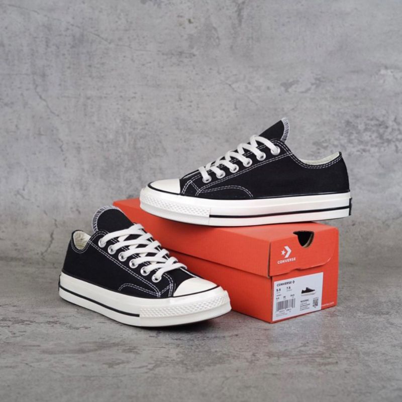 Converse 70s Ox Egret Black White 1:1 double foxing