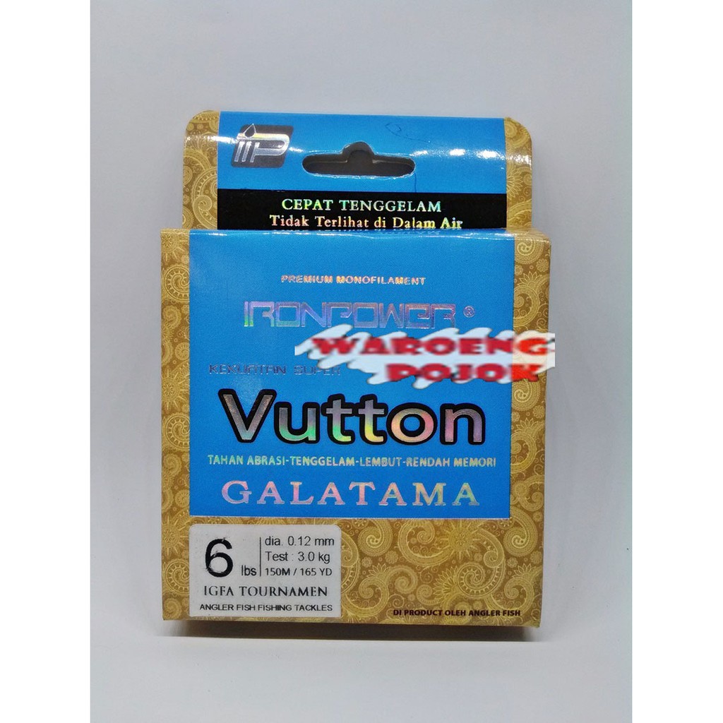 Senar Pancing Iron Power Vutton 6lb 150m