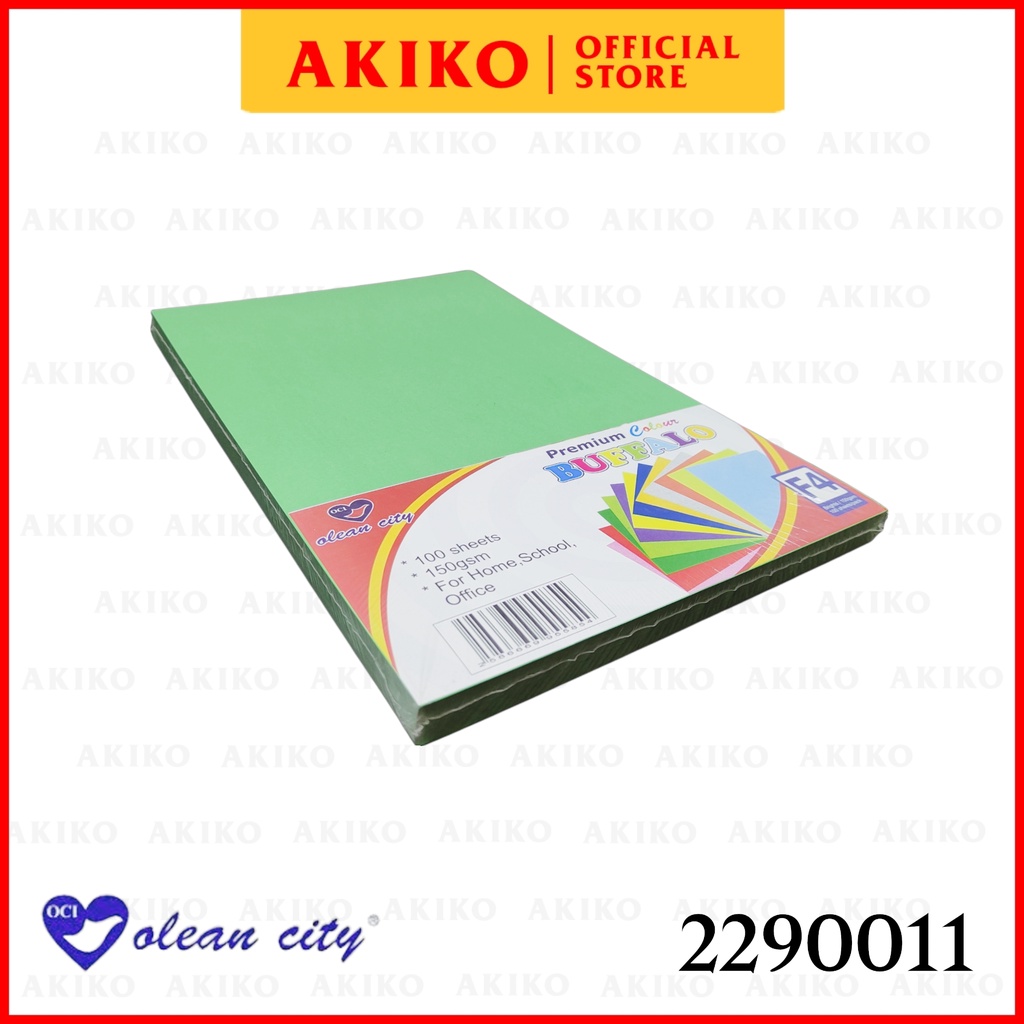 

Kertas Bufallo OCI Hijau Mudah 150 Gsm