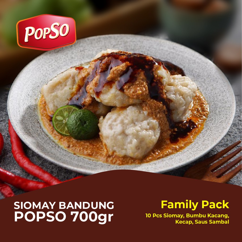 

PopSo Siomay Bandung Family Pack - 800 Gram