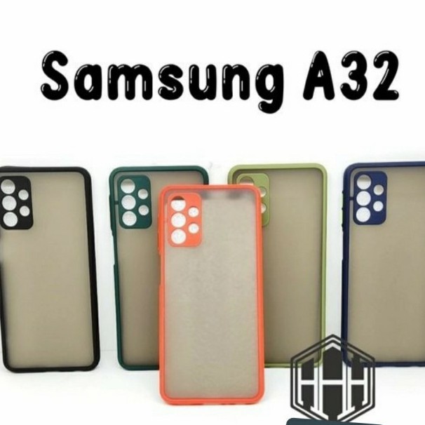 SAMSUNG M33 5G M52 A32 4G A32 5G A52 4G 5G A72 4G 5G A52S 5G CASE SOFT DOFF HARDCASE PC COLOUR TRANSPARAN MACARON CASING PELINDUNG KAMERA COVER PROTECT CAMERA