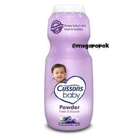 Cussons Baby Powder Fresh Nourish/Mild Gentle/Soft Smooth 200gr/megapopok