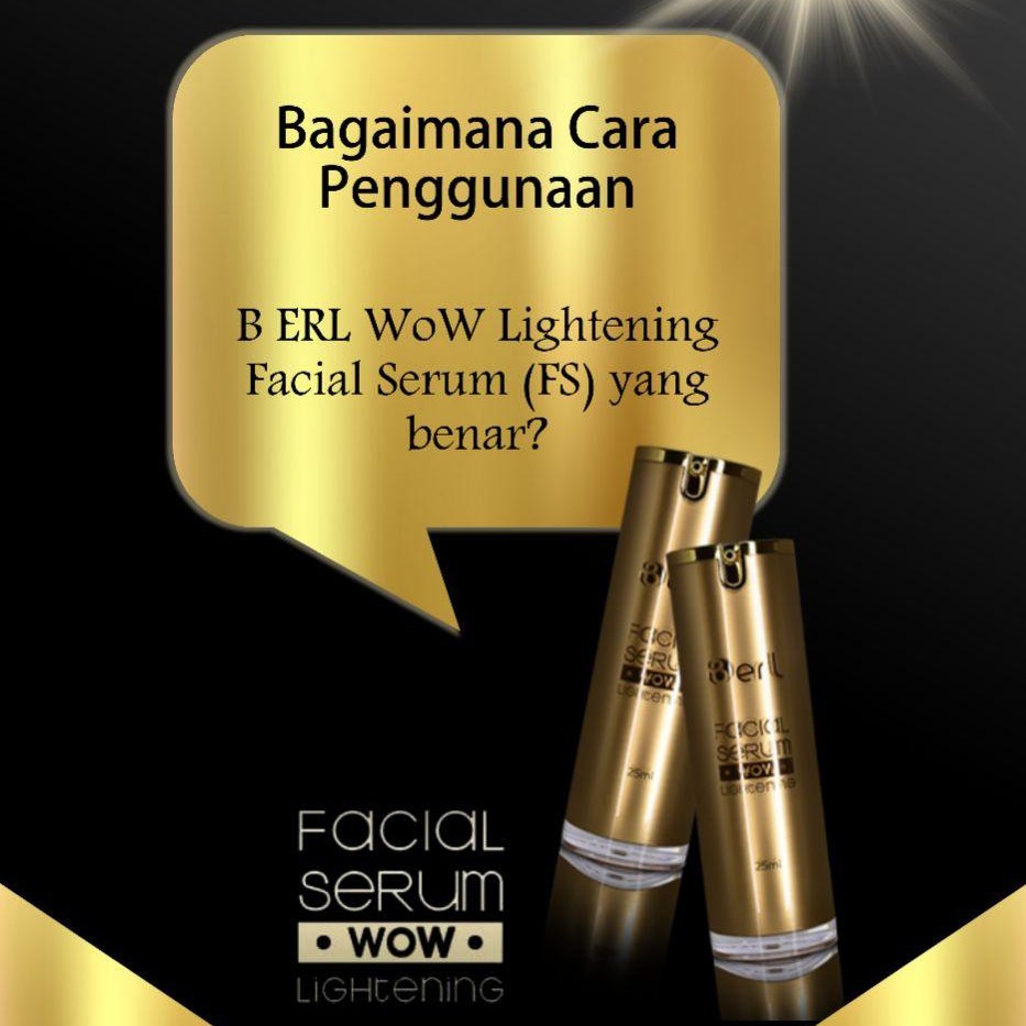 Serum Wajah Facial Serum B erl BPOM